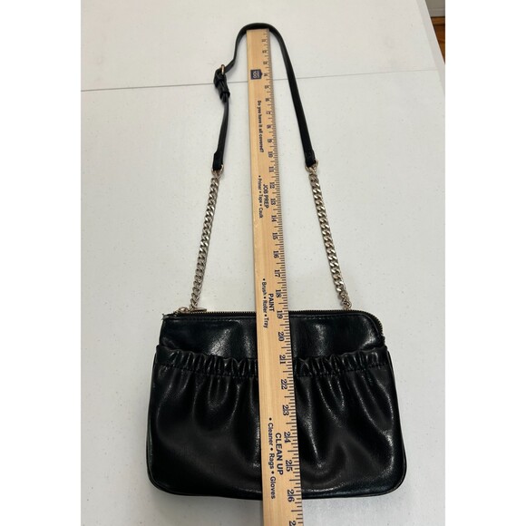 ZARA Trafaluc Black Crossbody Chain Strap Bag Handbag Purse - Picture 11 of 11